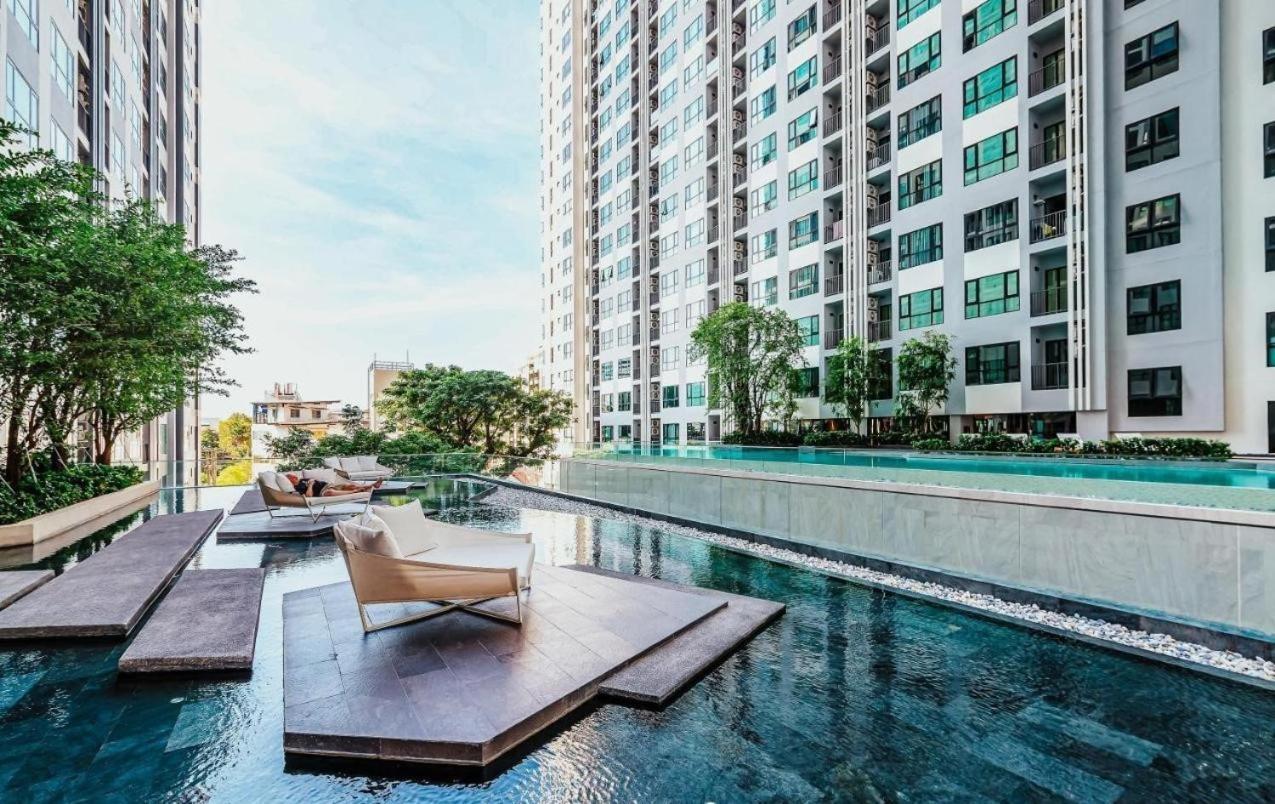 Amazing Infinity Pool Condo Next To The Beach Pattaya Exteriör bild