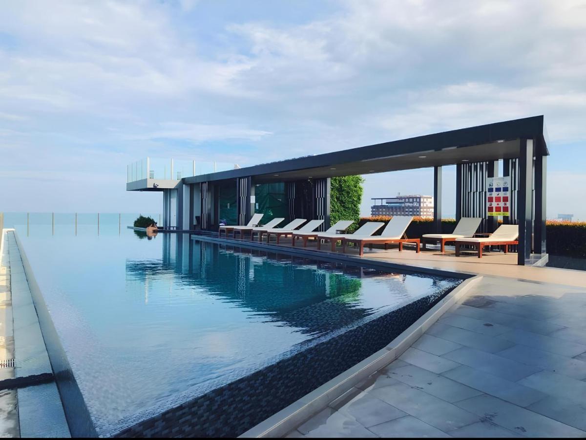 Amazing Infinity Pool Condo Next To The Beach Pattaya Exteriör bild