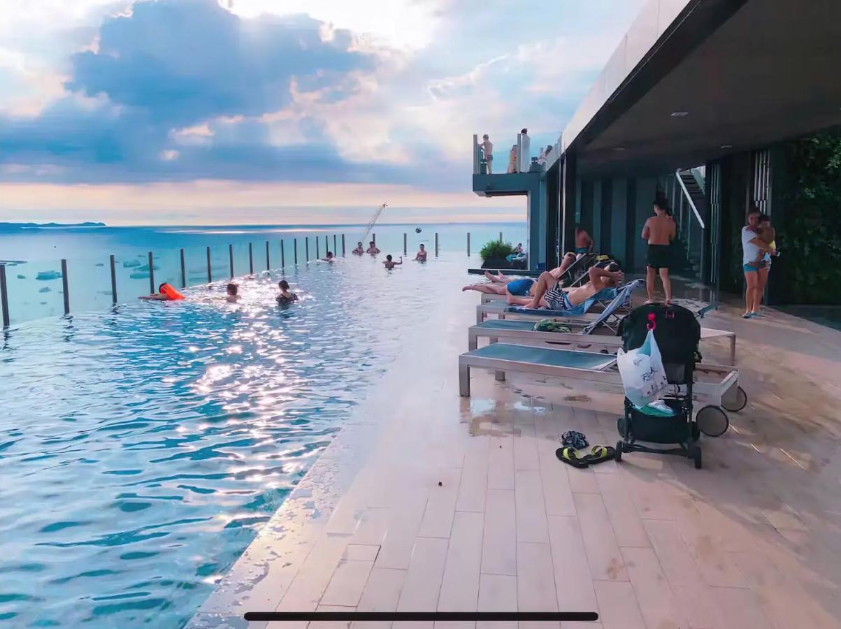 Amazing Infinity Pool Condo Next To The Beach Pattaya Exteriör bild