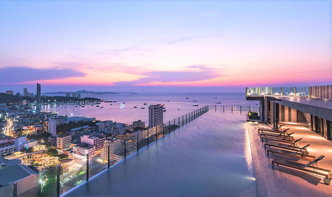 Amazing Infinity Pool Condo Next To The Beach Pattaya Exteriör bild