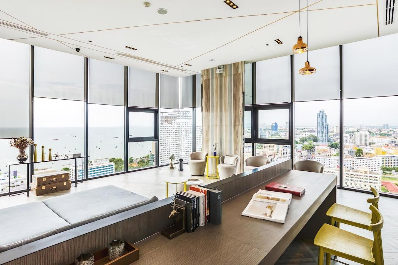 Amazing Infinity Pool Condo Next To The Beach Pattaya Exteriör bild